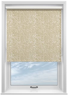 William Morris At Home Willow, Ochre - Twist&Fit Roller Blind